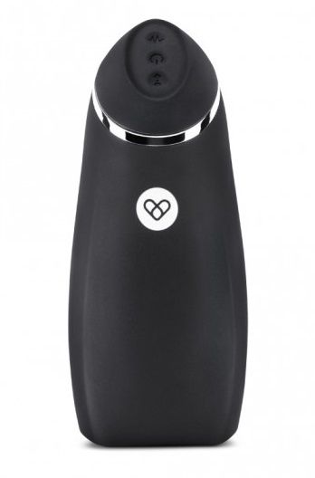 Черный перезаряжаемый мастурбатор для мужчин Pink Vibe - Pink Vibe - в Подольске купить с доставкой