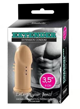 Латексная насадка-удлинитель с усиками - Sitabella - в Подольске купить с доставкой