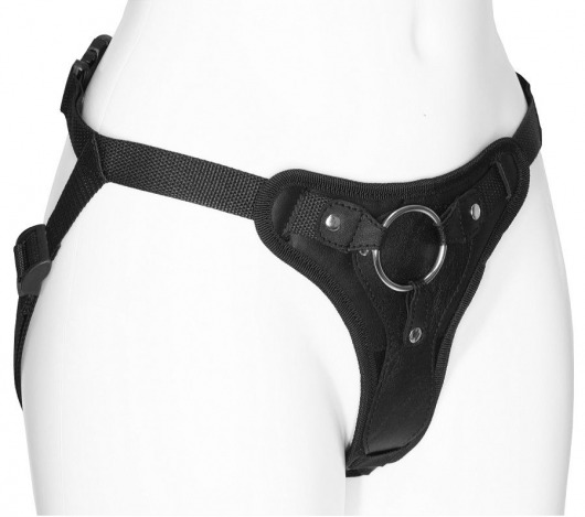 Женские трусики для фиксации насадки кольцом с внутренней насадкой - LOVETOY (А-Полимер) - купить с доставкой в Подольске