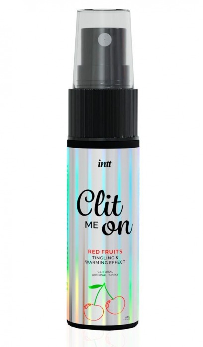 Клиторальный возбуждающий спрей Clit Me On Red Fruits - 12 мл. - INTT - купить с доставкой в Подольске