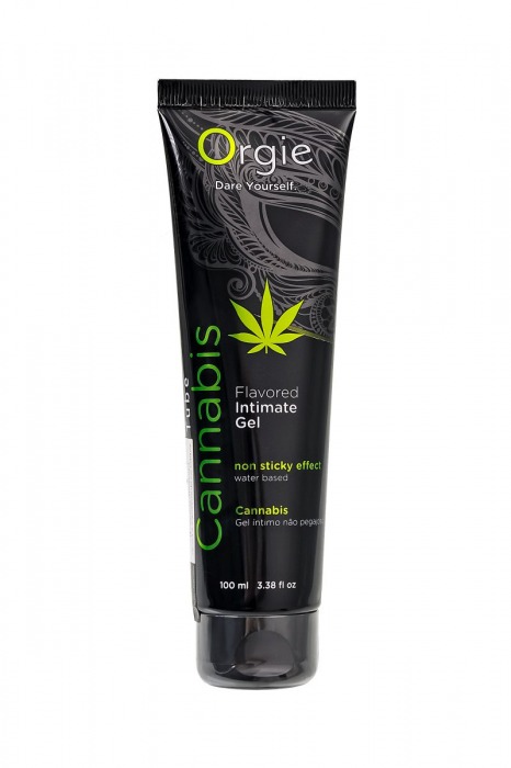 Интимный гель на водной основе ORGIE Lube Tube Cannabis - 100 мл. - ORGIE - купить с доставкой в Подольске
