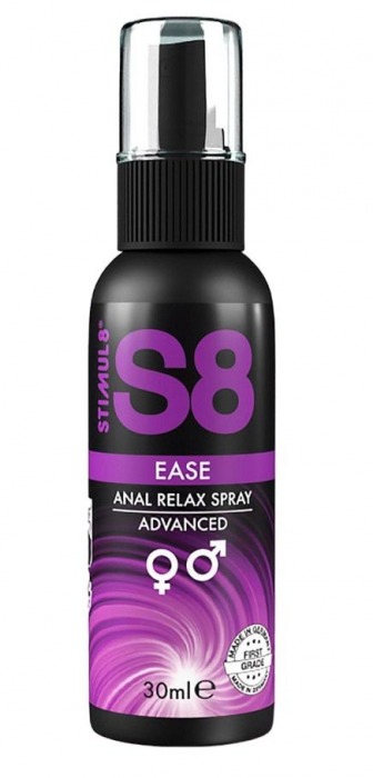 Расслабляющий анальный спрей S8 Ease Anal Relax Spray - 30 мл. - Stimul8 - купить с доставкой в Подольске