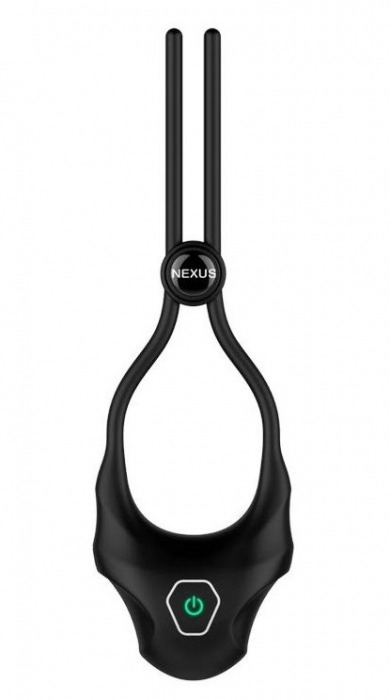 Черное эрекционное лассо с вибрацией Nexus Forge - Nexus Range - в Подольске купить с доставкой
