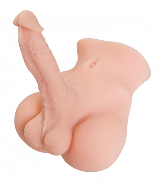 Мастурбатор с фаллосом Manuel - ToyFa - в Подольске купить с доставкой