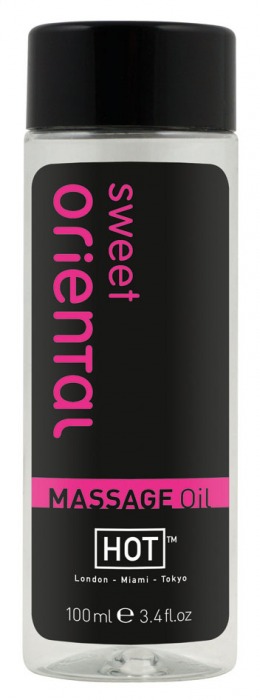 Массажное масло для тела Oriental Sweet - 100 мл. - HOT - купить с доставкой в Подольске
