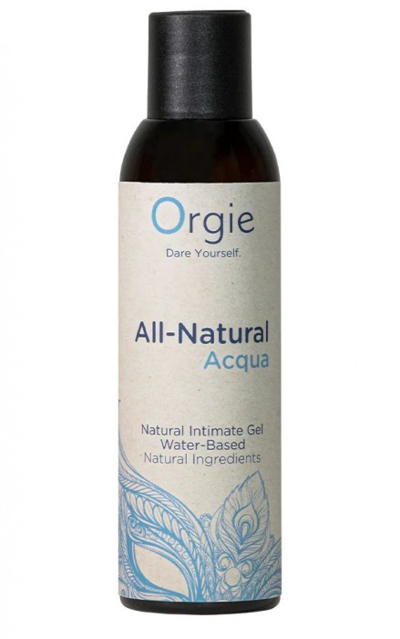 Интимный гель на водной основе Orgie All-Natural Acqua - 150 мл. - ORGIE - купить с доставкой в Подольске