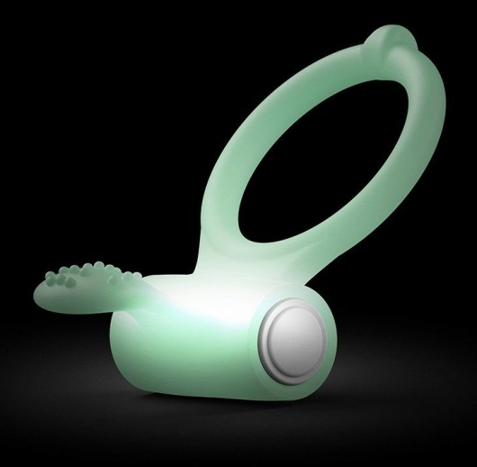 Светящееся в темноте эрекционное виброкольцо Power Clit - Dorcel - в Подольске купить с доставкой