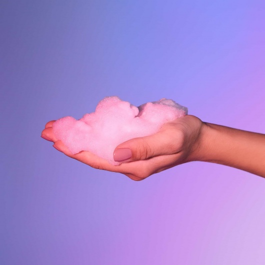 Массажная хрустящая пенка Tickle My Body Cotton Candy с ароматом сладкой ваты - 150 мл. - Love to Love - купить с доставкой в Подольске