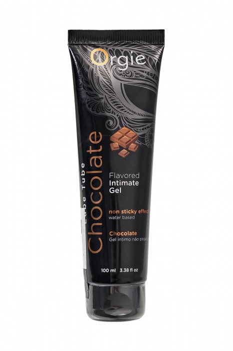 Интимный гель на водной основе Lube Tube Chocolate с шоколадным вкусом - 100 мл. - ORGIE - купить с доставкой в Подольске