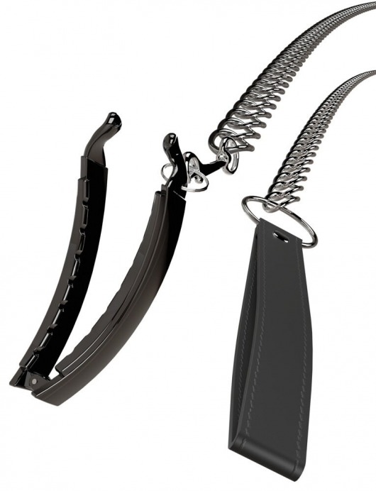Зажим для половых губ с поводком Pussy Clamp With A Leash - Orion - купить с доставкой в Подольске