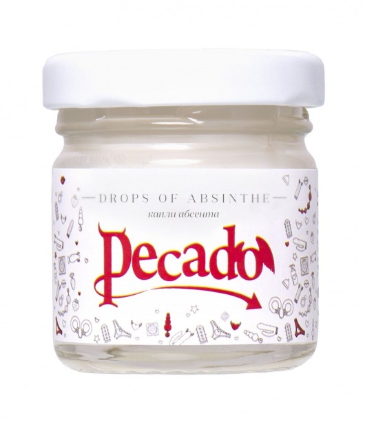 Массажная свеча Drops Of Absinthe - 35 мл. - Pecado - купить с доставкой в Подольске