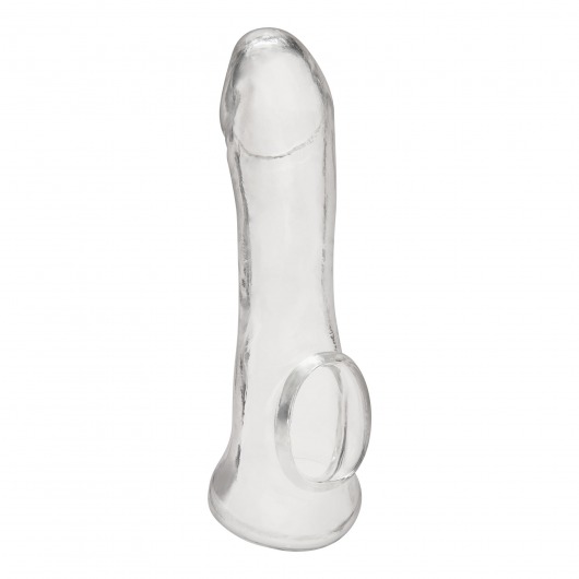 Прозрачная насадка на пенис Transparent Penis Enhancing Sleeve Extension - 15,9 см. - BlueLine - в Подольске купить с доставкой