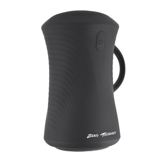 Черный вибромастурбатор с гироскопом Gyro Stroke - Zero Tolerance - в Подольске купить с доставкой