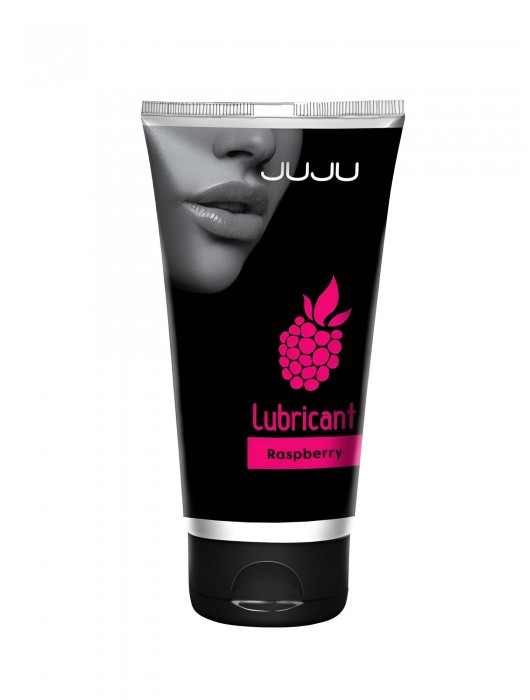 Съедобный лубрикант JUJU с ароматом малины - 50 мл. - JuJu - купить с доставкой в Подольске