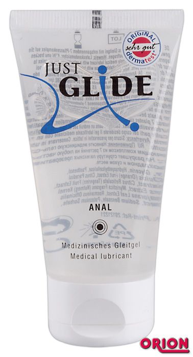 Анальная смазка на водной основе JUSTGLIDE - 50 мл. - Orion - купить с доставкой в Подольске