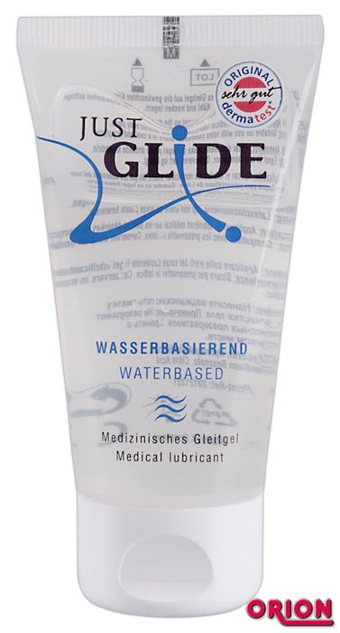 Вагинальная смазка на водной основе JUSTGLIDE - 50 мл. - Orion - купить с доставкой в Подольске