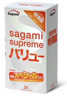 Ультратонкие презервативы Sagami Xtreme SUPERTHIN - 24 шт. - Sagami - купить с доставкой в Подольске