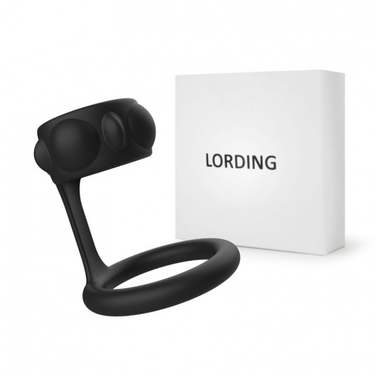 Черная эрекционная насадка на пенис - 6,2 см. - I-MOON - в Подольске купить с доставкой