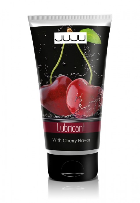 Съедобный лубрикант JUJU с ароматом вишни - 50 мл. - JuJu - купить с доставкой в Подольске