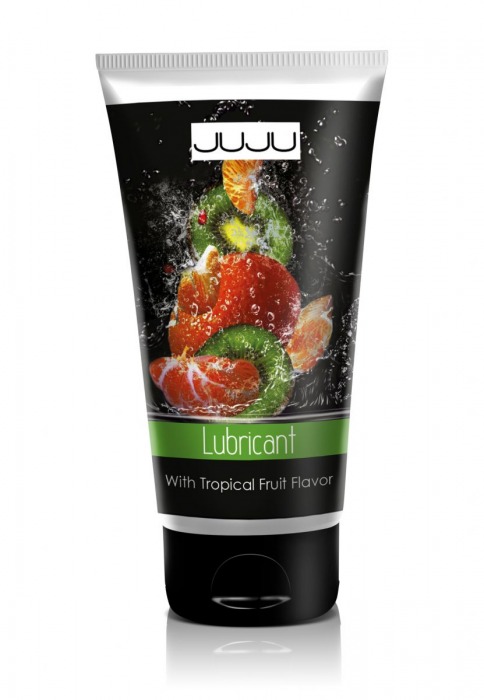 Съедобный лубрикант JUJU с ароматом тропический фруктов - 50 мл. - JuJu - купить с доставкой в Подольске