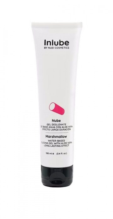 Лубрикант на водной основе Nuei Inlube с алоэ вера и ароматом маршмеллоу -100 мл. - Nuei cosmetics - купить с доставкой в Подольске