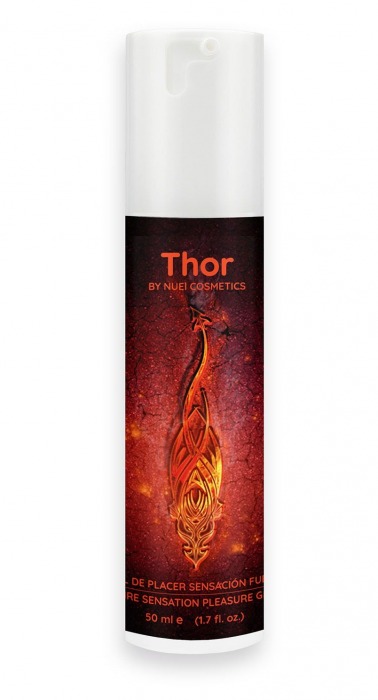 Возбуждающий унисекс гель Thor Fire Gel - 50 мл. - Nuei cosmetics - купить с доставкой в Подольске