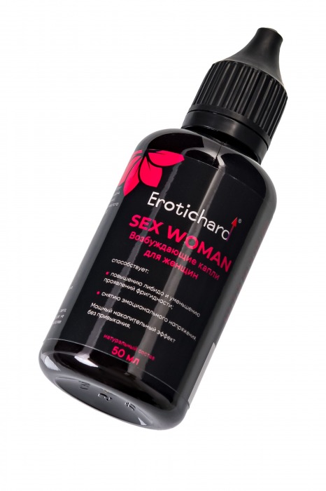 Капли для женщин Erotichard Sex Woman - 50 мл. - Erotic Hard - купить с доставкой в Подольске