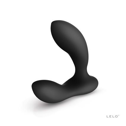Чёрный перезаряжаемый стимулятор простаты Bruno Black - Lelo - в Подольске купить с доставкой