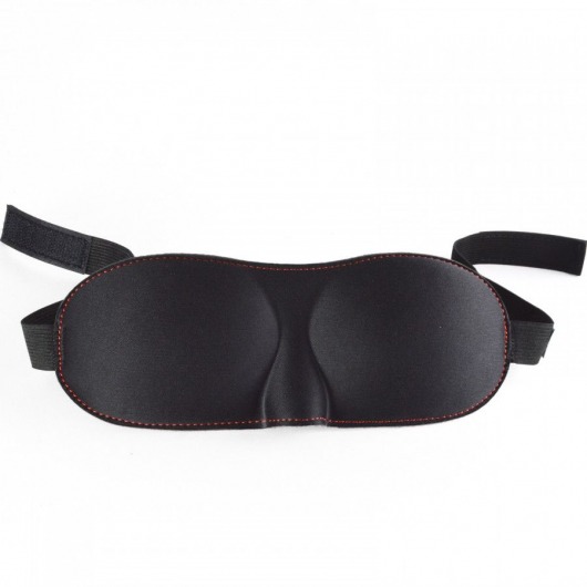 Черная маска на липучке «Комфорт» - Sitabella - купить с доставкой в Подольске