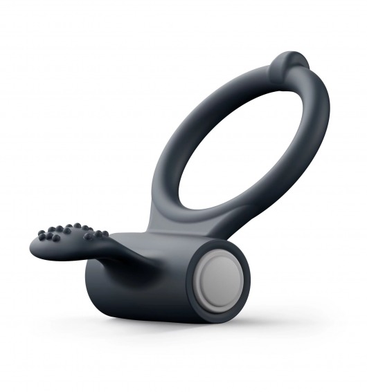 Черное эрекционное кольцо Power Clit - Dorcel - в Подольске купить с доставкой