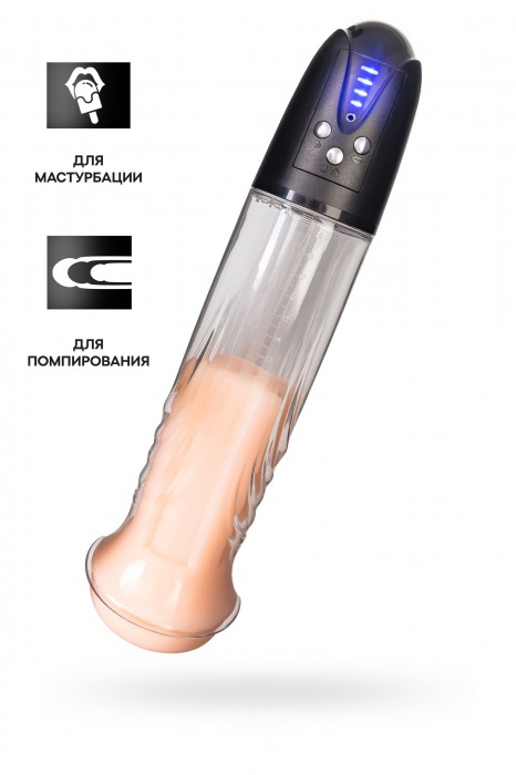 Автоматическая помпа для пениса Thorin - Sexus - в Подольске купить с доставкой