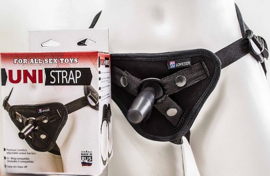 Универсальные трусики Harness UNI strap с корсетом - LOVETOY (А-Полимер) - купить с доставкой в Подольске