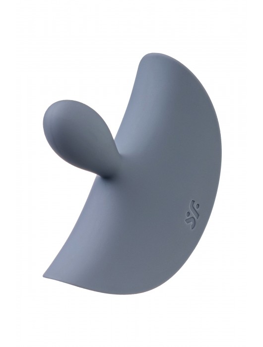 Серая анальная вибровтулка Booty Absolute Beginners 2 - 7,9 см. - Satisfyer