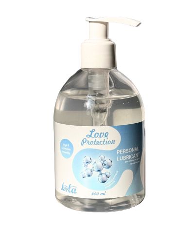 Увлажняющий лубрикант на водной основе Love Protection - 300 мл. - Lola Games - купить с доставкой в Подольске