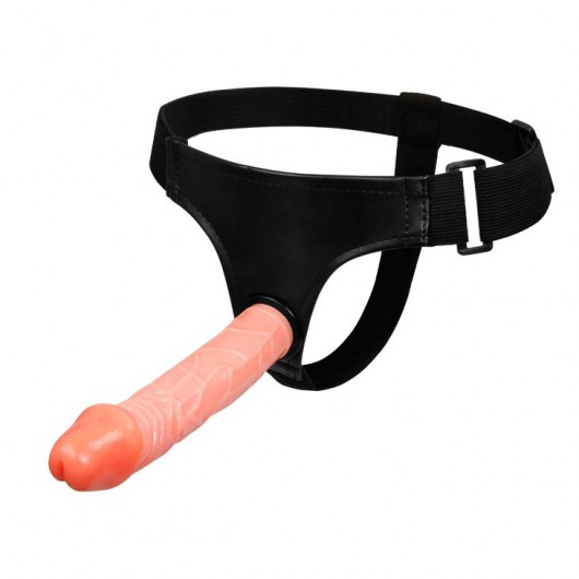 Страпон на ремешках с двумя насадками - Baile - купить с доставкой в Подольске