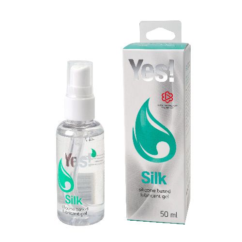 Силиконовая гипоаллергенная вагинальная смазка Yes Silk - 50 мл. - Sitabella - купить с доставкой в Подольске