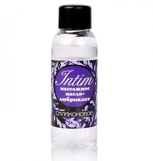 Массажное масло-лубрикант Intim Silicon - 50 мл. - Биоритм - купить с доставкой в Подольске