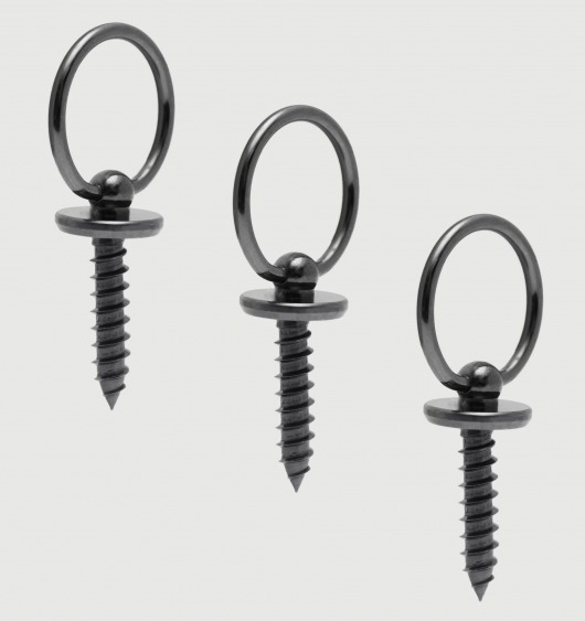 Набор из 3 колец Strap-On-Me Dildo Ring - Strap-on-me - купить с доставкой в Подольске