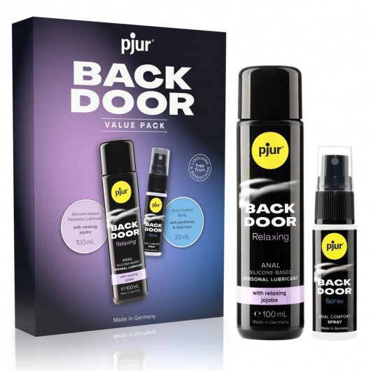 Набор для анального секса pjur Back Door Value Pack - Pjur - купить с доставкой в Подольске