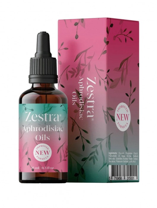 Возбуждающее масло Zestra Aphrodisiac Oils - 15 мл. - Zestra - купить с доставкой в Подольске