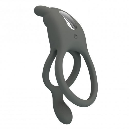 Серое эрекционное виброкольцо Dwayne - Baile - в Подольске купить с доставкой