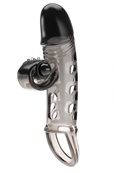 Дымчатая вибронасадка на пенис Mind-blowing Miracles - Baile - в Подольске купить с доставкой