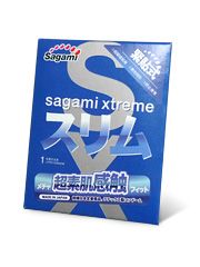 Презерватив Sagami Xtreme FEEL FIT 3D - 1 шт. - Sagami - купить с доставкой в Подольске