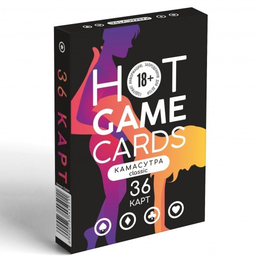 Игральные карты Hot Game Cards «Камасутра classic» - Сима-Ленд - купить с доставкой в Подольске