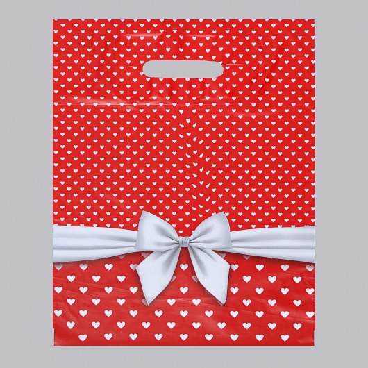 Пакет «Скарлетт» с вырубной ручкой (30х38 см) - Сима-Ленд - купить с доставкой в Подольске