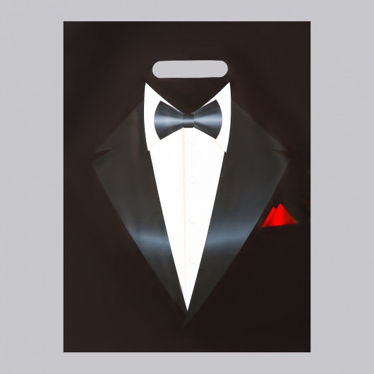 Пакет «Смокинг» полиэтиленовый с вырубной ручкой (30х40 см) - UPAK LAND - купить с доставкой в Подольске