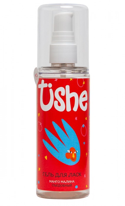 Съедобный лубрикант на водной основе Tishe с ароматом манго и малины - 125 мл. - Tishe - купить с доставкой в Подольске