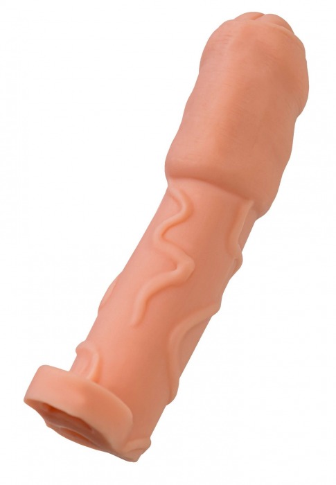 Телесная удлиняющая насадка - 16 см. - ToyFa - в Подольске купить с доставкой