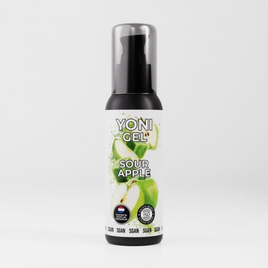 Лубрикант для орального секса SGAN со вкусом кислого яблока - 100 мл. - SGAN - купить с доставкой в Подольске