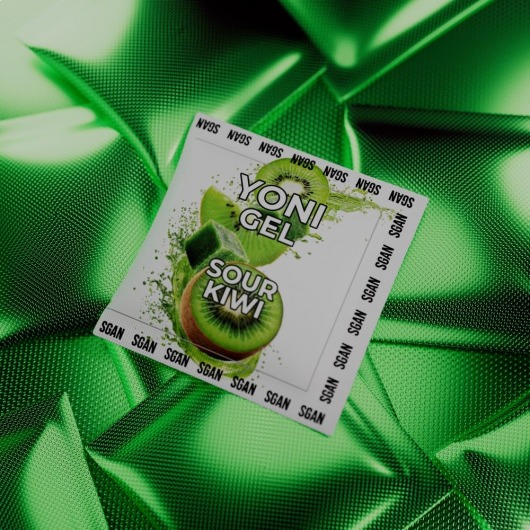 Саше лубриканта для орального секса SGAN со вкусом кислого киви - 5 мл. - SGAN - купить с доставкой в Подольске